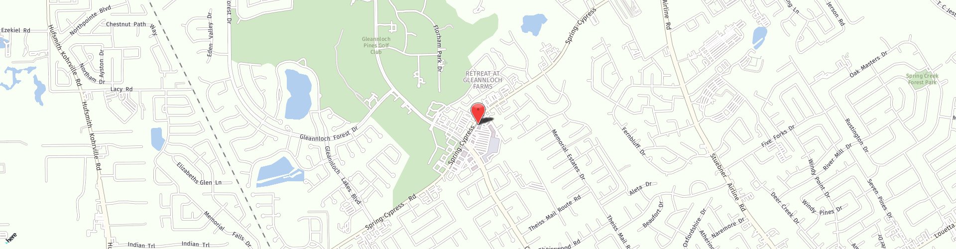 Location Map: 8707 Spring Cypress Rd Spring, TX 77379